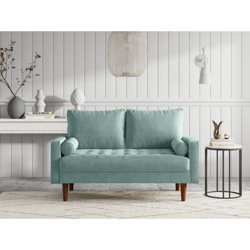 Modern Chic Velvet 2 Seater Sofa - 180x85x85 cm - By Alhome - ALHOME