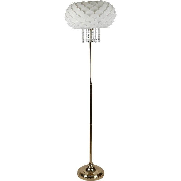 Modern Gold Floor Stand - Size 38 Cm - Lamp Base Size E27 By Alhome - ALHOME