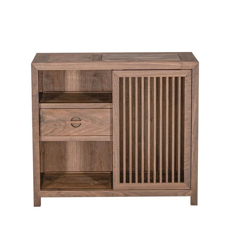 Brown MDF Buffet by Alhome - ALHOME