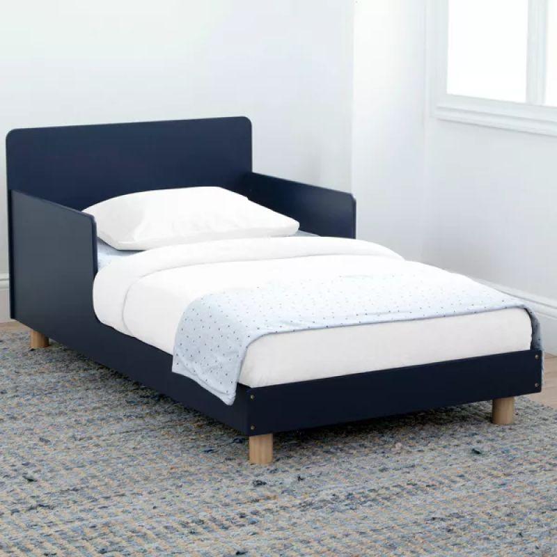 Wood Kids Bed: Chic Indigo 120x200x140 cm by Alhome - 110112772 - ALHOME