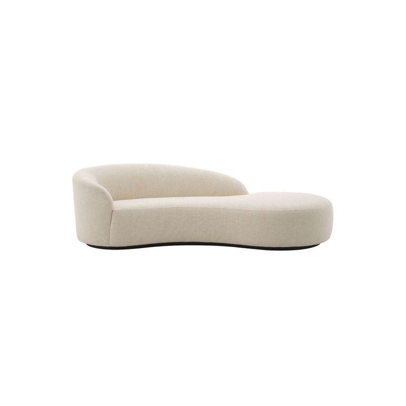 Alhome beige Boucle 3 Seater Sofa - 110110895 - ALHOME