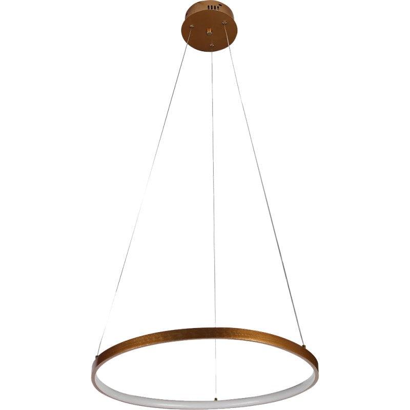 Modern Chandelier With Yellow Lighting - 15 Watts - Gold By Alhome - ALHOME