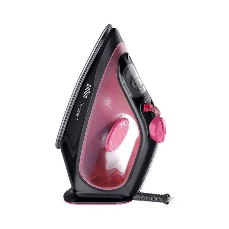 Braun TexStyle 1 Steam Iron - 2700W - Purple - BRSI1070PU - 