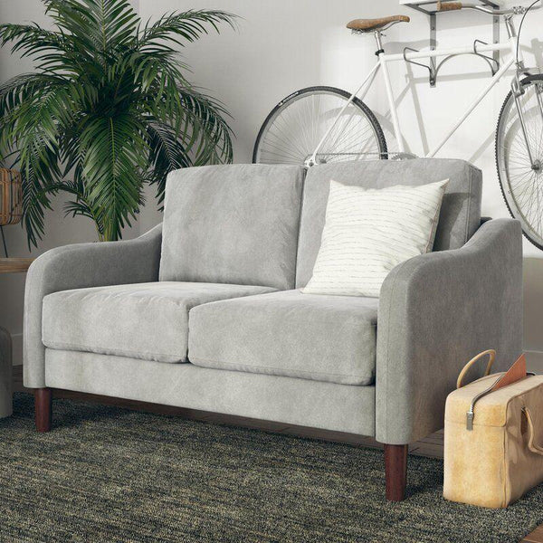 Modern Stylish Velvet 2 Seater Sofa - 180x85x85 cm - By Alhome - ALHOME