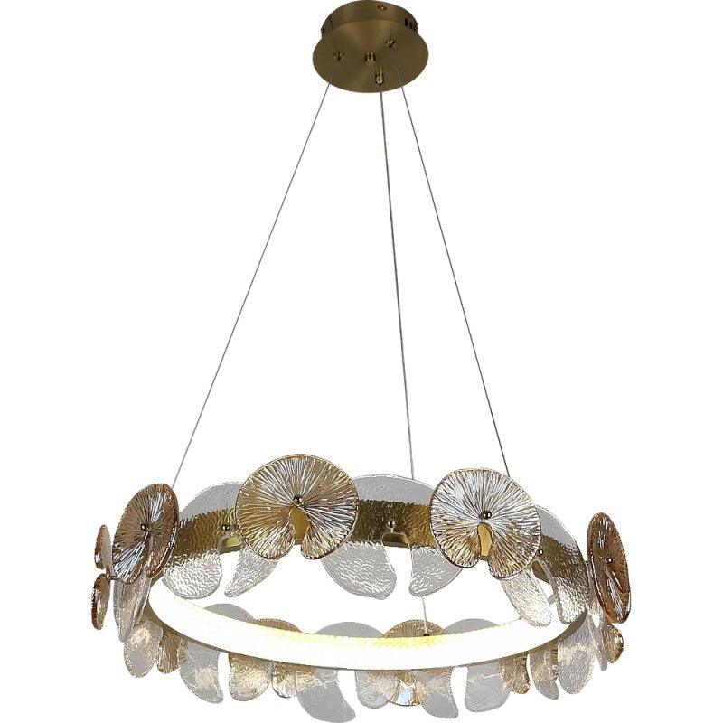 Modern Chandelier, 3 Lights - 48 Watts - Olive Oil - By Alhome - ALHOME