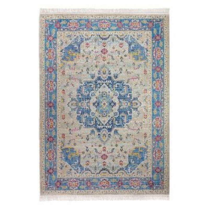 Soft Turkish Velvet Rectangular Rug - MultiColored - By In House - ALHOME