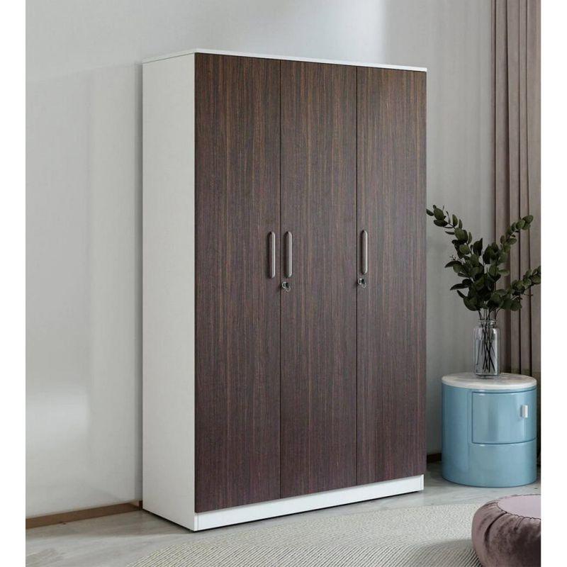 Brown Wardrobe With Timeless Elegance And Spacious Storage by Alhome - 110113203 - ALHOME