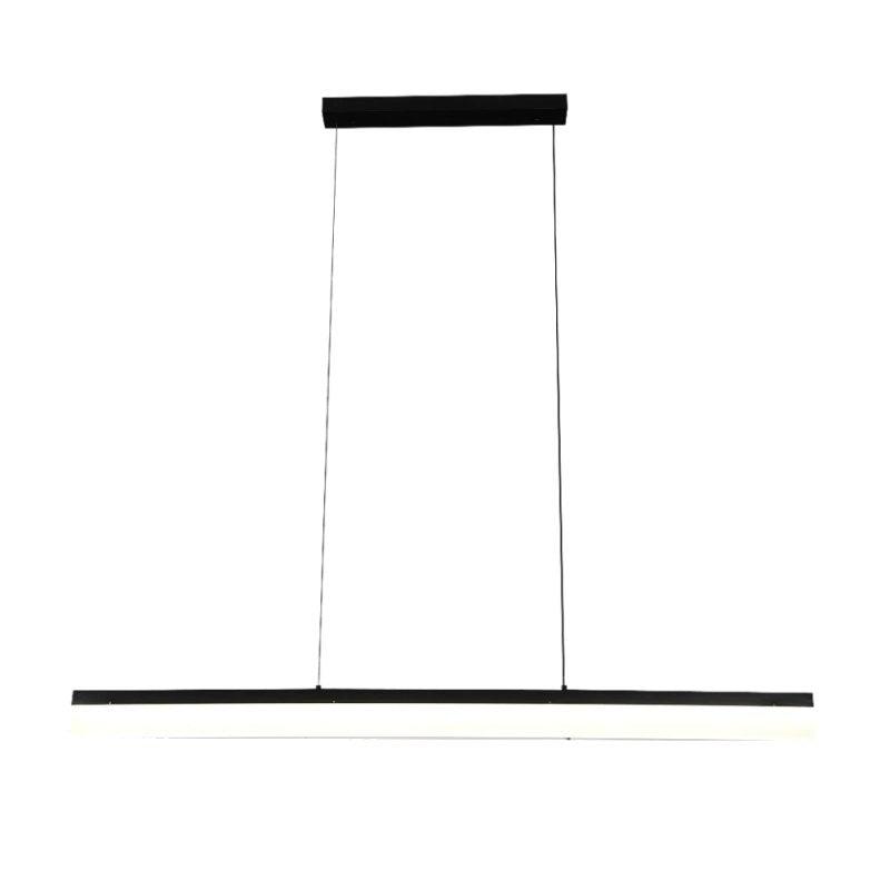 Modern Chandelier With 3 Lights - Black By Alhome - ALHOME