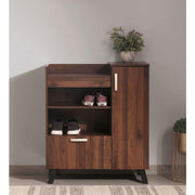Urban Chic Shoe Haven: Trendy Storage in Compressed Wood By Alhome - ALHOME