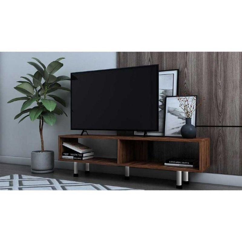 Brown TV Unit With Classic Elegance for Your Entertainment Space by Alhome - 110113170 - ALHOME