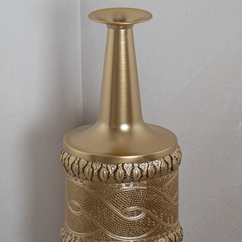 Metal Decoration Vase - Gold By Alhome - ALHOME