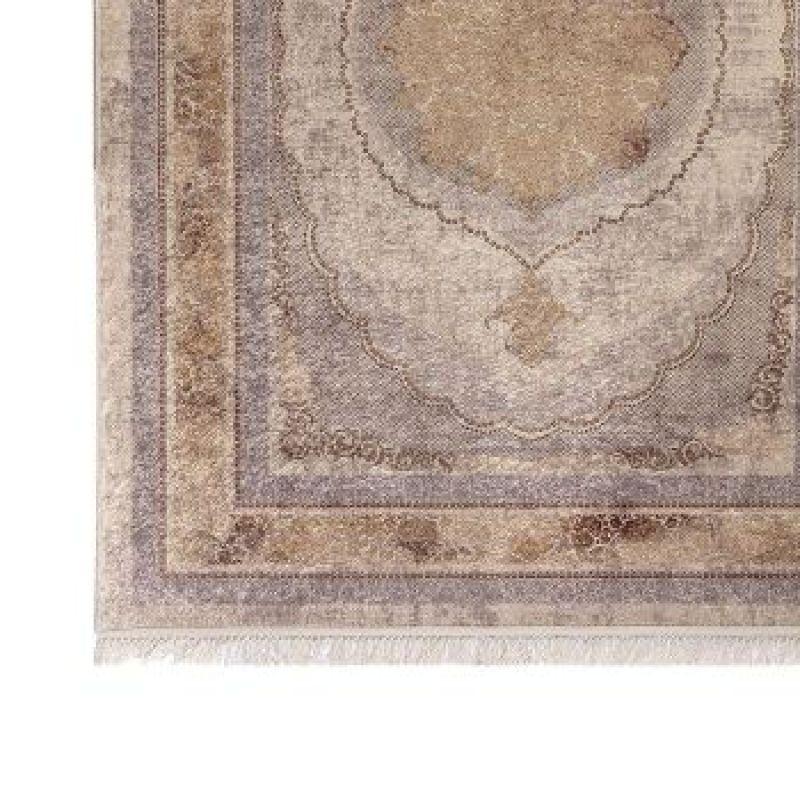 Soft Turkish Velvet Rectangular Rug - Beige - By In House - ALHOME