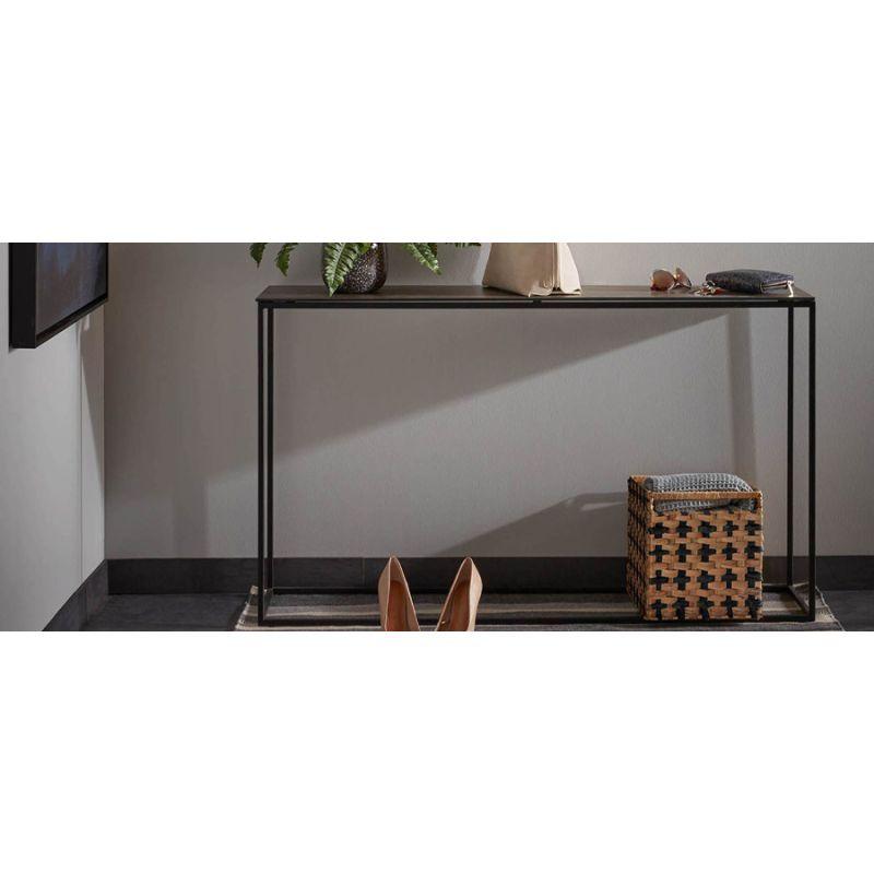 Harmony Wood and Iron Console Table By Alhome - ALHOME