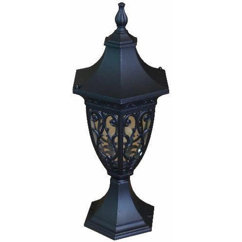 Floor Lantern - Small - Black - 6082S/S/B - By Alhome - ALHOME