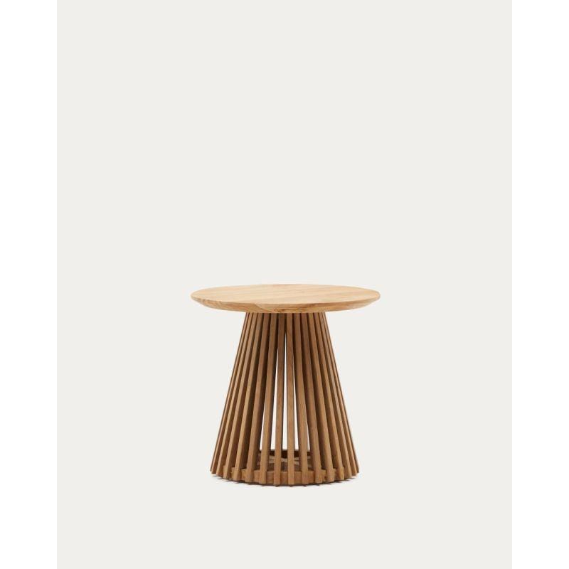 Beige Engineered Wood Side Table - Size: 50x60 By Alhome - ALHOME