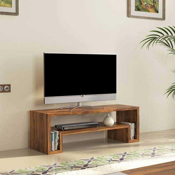 Brown TV Unit For Timeless Charm By Alhome - ALHOME