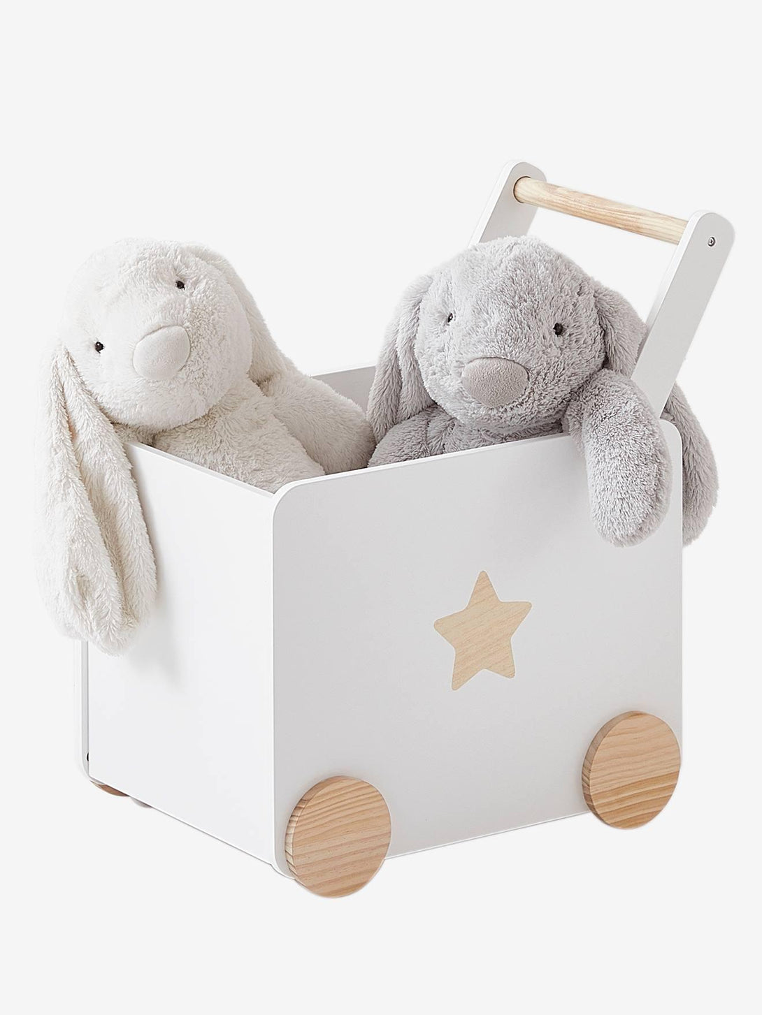 Dreeba Children's Storage Box with Castors - White - .com - Your Destination for Baby & Mother Needs in Saudi Arabia