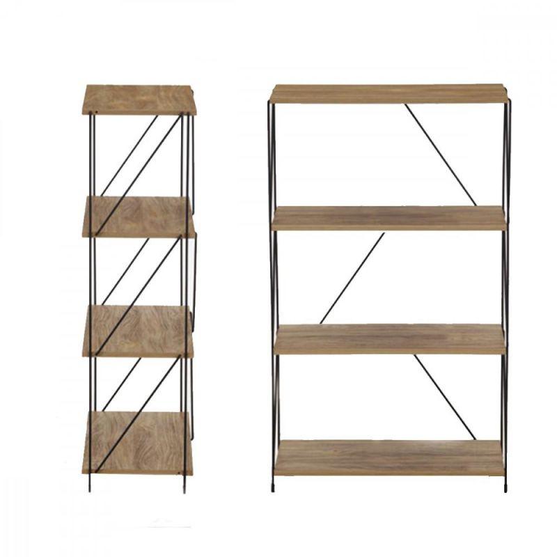 Multi-Use Shelving Unit From Malaysian Wood - 4 Layers - By Baity - ALHOME