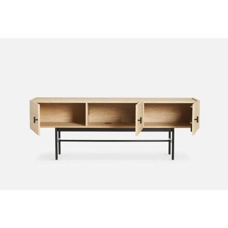 Contemporary Wood and Iron Buffet Table By Alhome - ALHOME