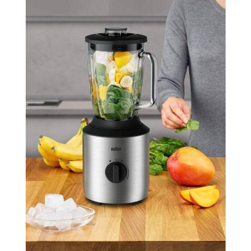 Braun PowerBlend TriAction Blender - 2 L - 800 W - BRJB3250SI - 