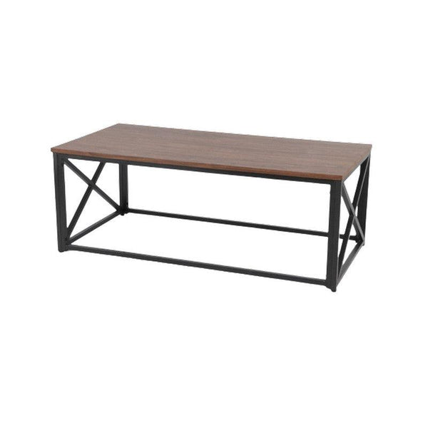 Coffee Table Brown and Black - 120x60x45 cm By Alhome - ALHOME