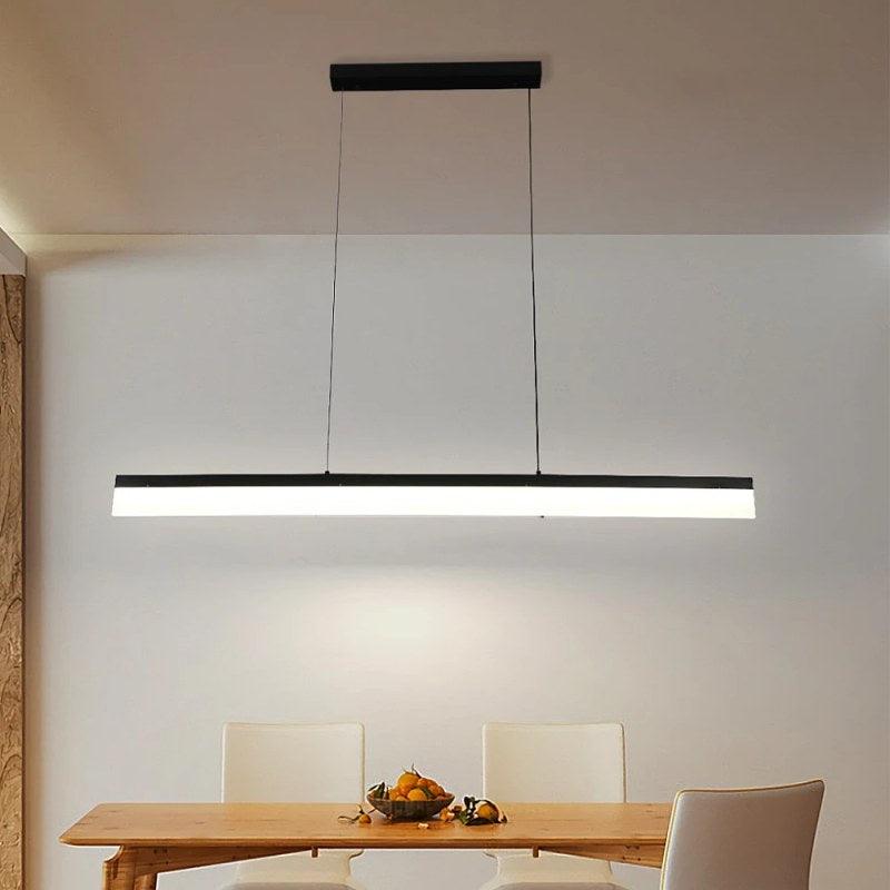 Modern Chandelier With 3 Lights - Black By Alhome - ALHOME