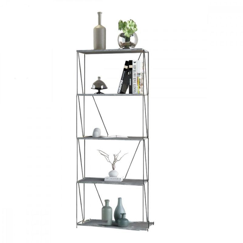 Multi-Use Malaysian Wood Shelving Unit - 5 Layers - By Baity - ALHOME