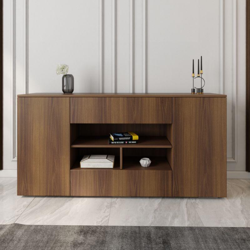 Brown Console Storage Unit By Alhome - ALHOME