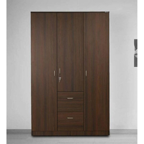 Brown Wardrobe For Timeless Elegance with Spacious Storage by Alhome - 110113217 - ALHOME