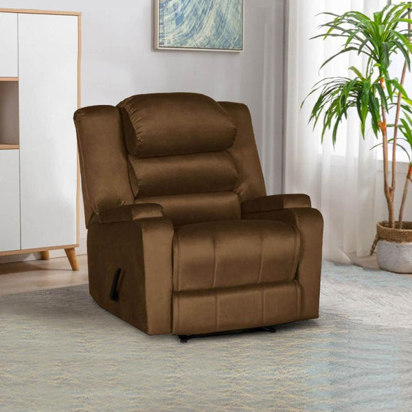 Velvet Recliner Chair with Storage Box - AB07 by In House - ALHOME