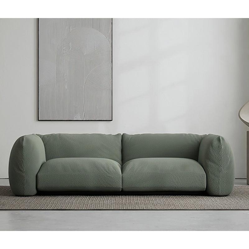 Velvet 3-Seater Sofa in Luscious Green By Alhome - ALHOME