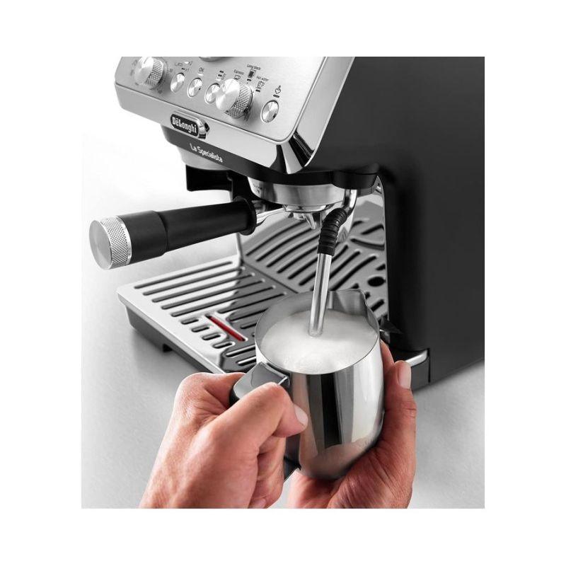 De'Longhi Espresso Machine Coffee and Cappuccino Maker - 1.5 L - 1550 W - Silver - EC9155.MB - 