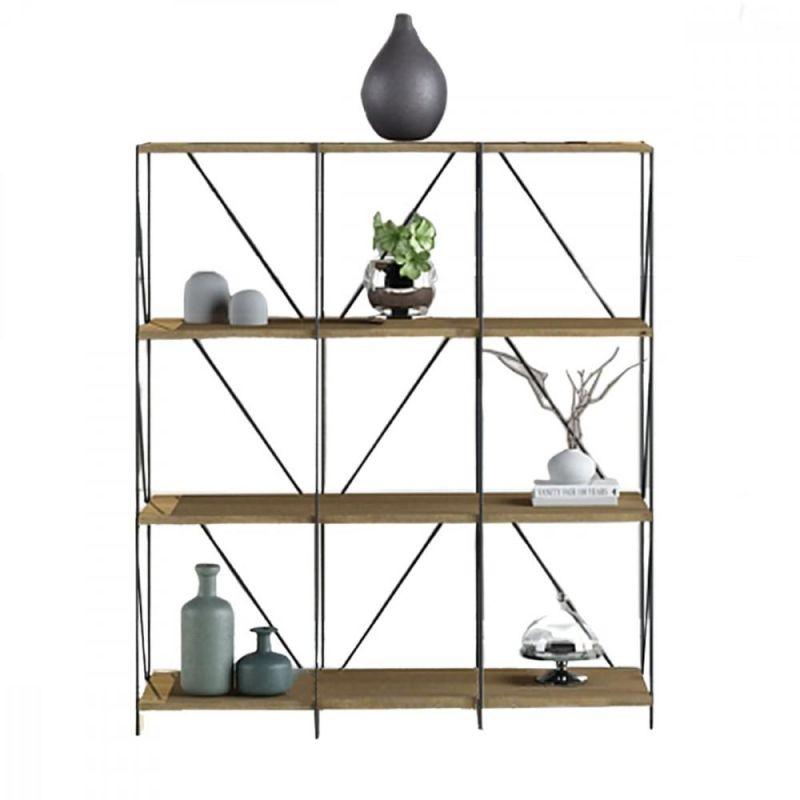 Multi-Use Shelving Unit From Malaysian Wood - 4 Layers - By Baity - ALHOME