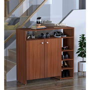Tall Compressed Wood Shoe Rack By Alhome - 110112518 - ALHOME