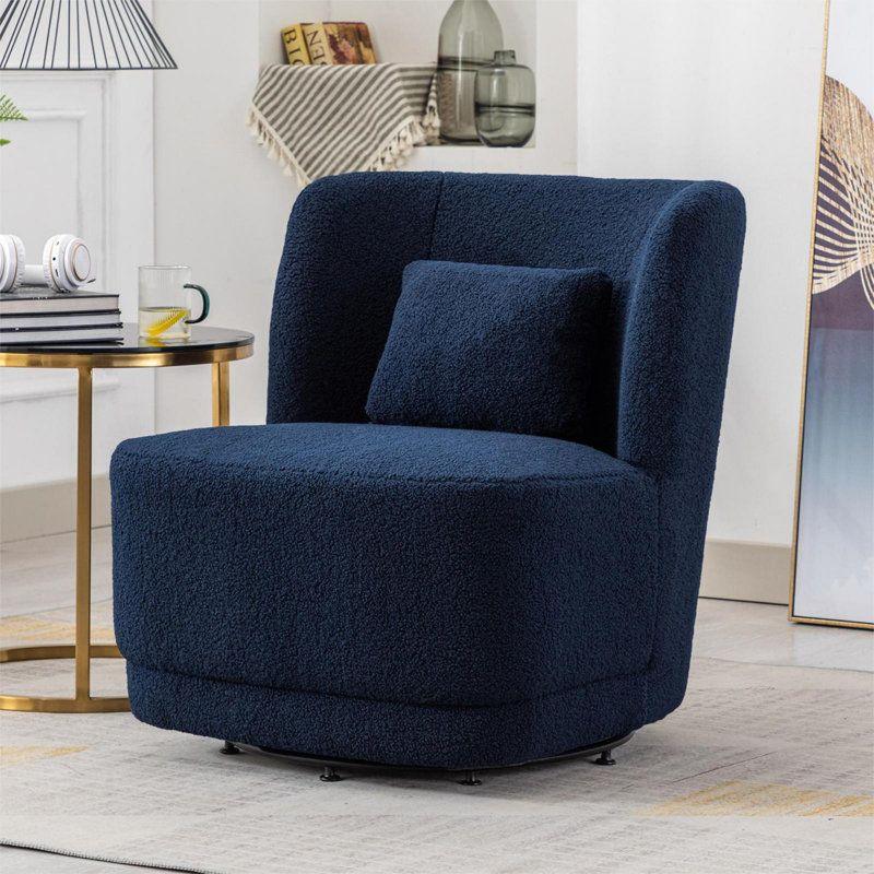 Modern Bouclé Chair - 62x62x80 cm - By Alhome - ALHOME