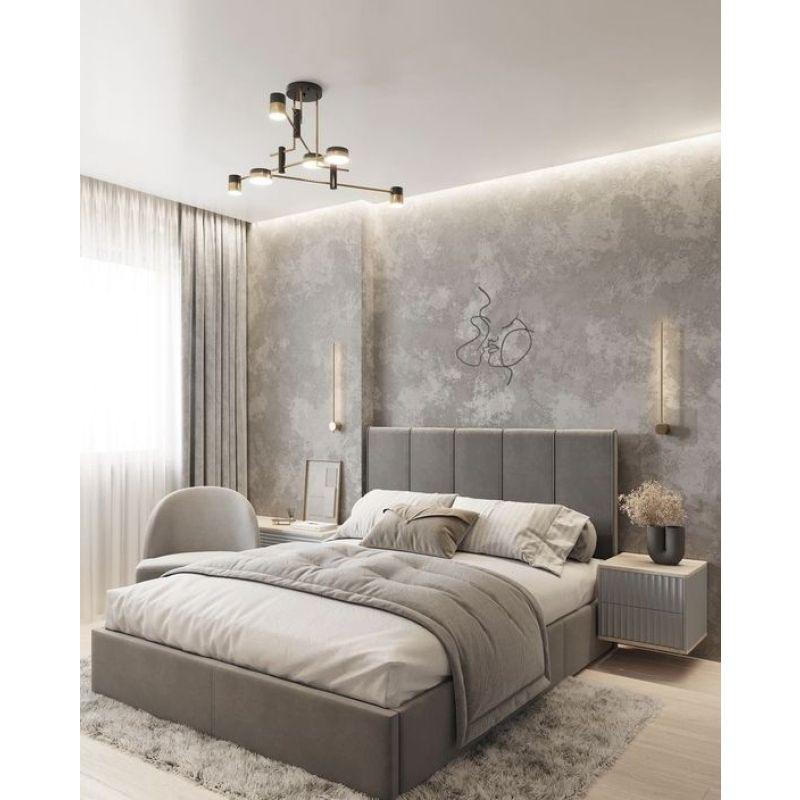 Chic Majesty Super King Bed By Alhome - ALHOME