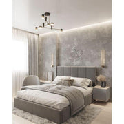 Chic Majesty Super King Bed By Alhome - ALHOME