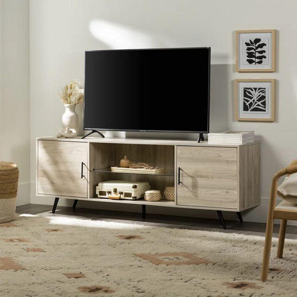 Beige TV Unit With Subtle Sophistication for Your Entertainment Space By Alhome - ALHOME