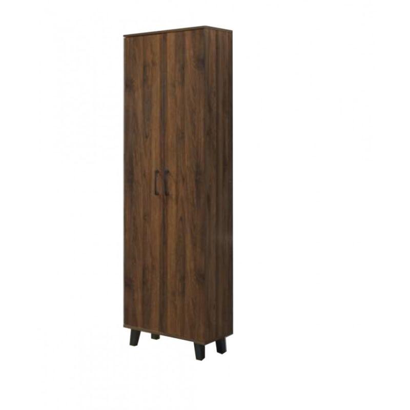 Multi Purpose Cabinet Made Of Malaysian Wood - Brown - 60x32x192 cm - By Baity - ALHOME