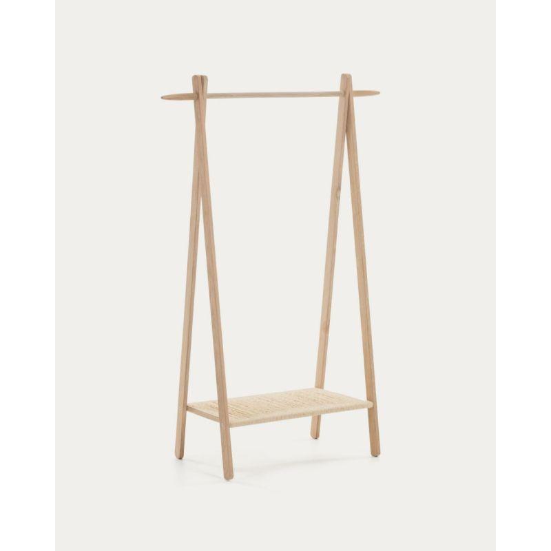 Beige Engineered Wood Kids Clothing Hanger - Size: 84x56x170 By Alhome - ALHOME