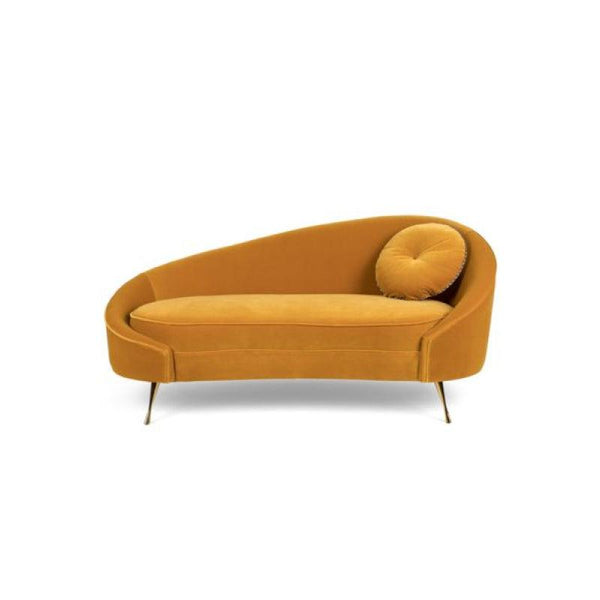 Turmeric Velvet 3-Seater Sofa By Alhome - ALHOME