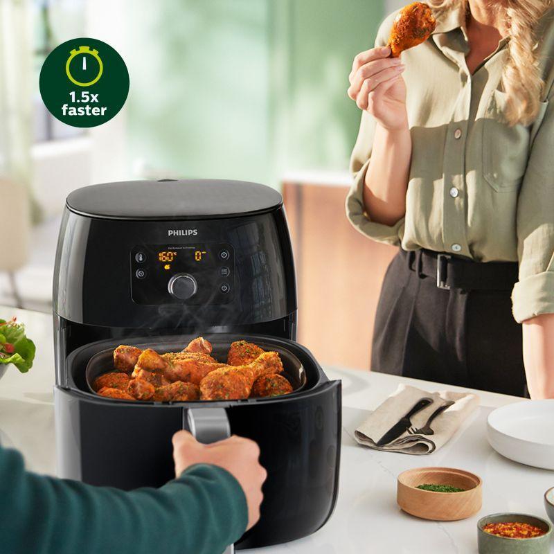 Philips Avance Collection XXL Airfryer 1.4 Kg - Black - HD9650/94 - 