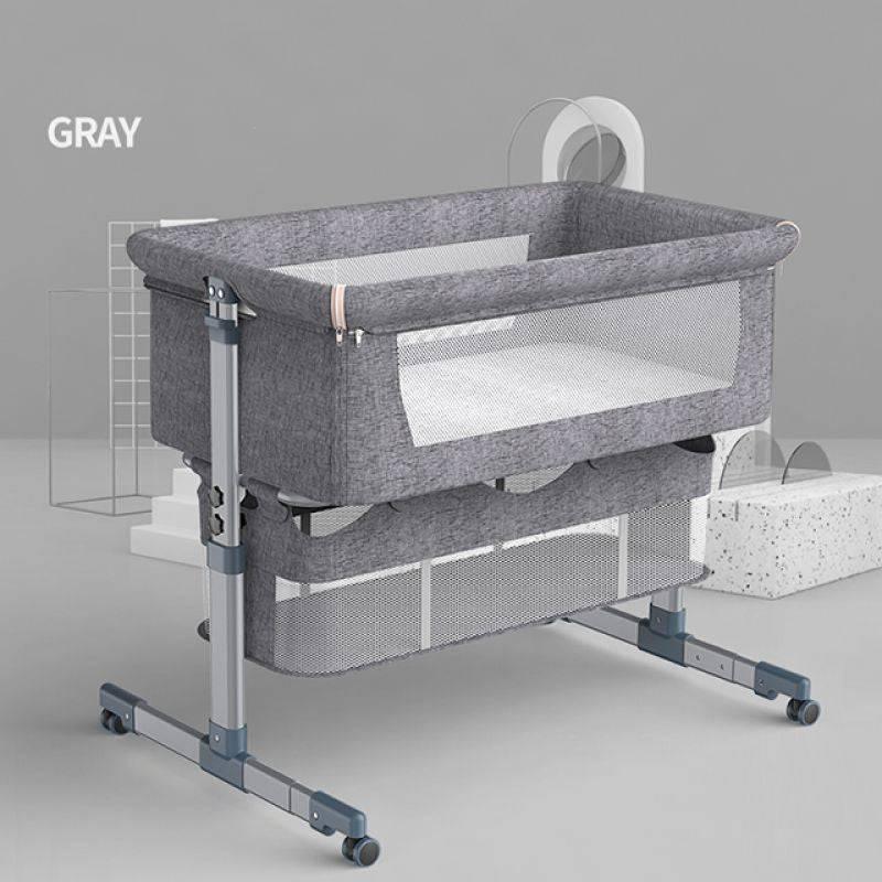 Dreeba Linen Fabric Baby Crib - WBB-007 -