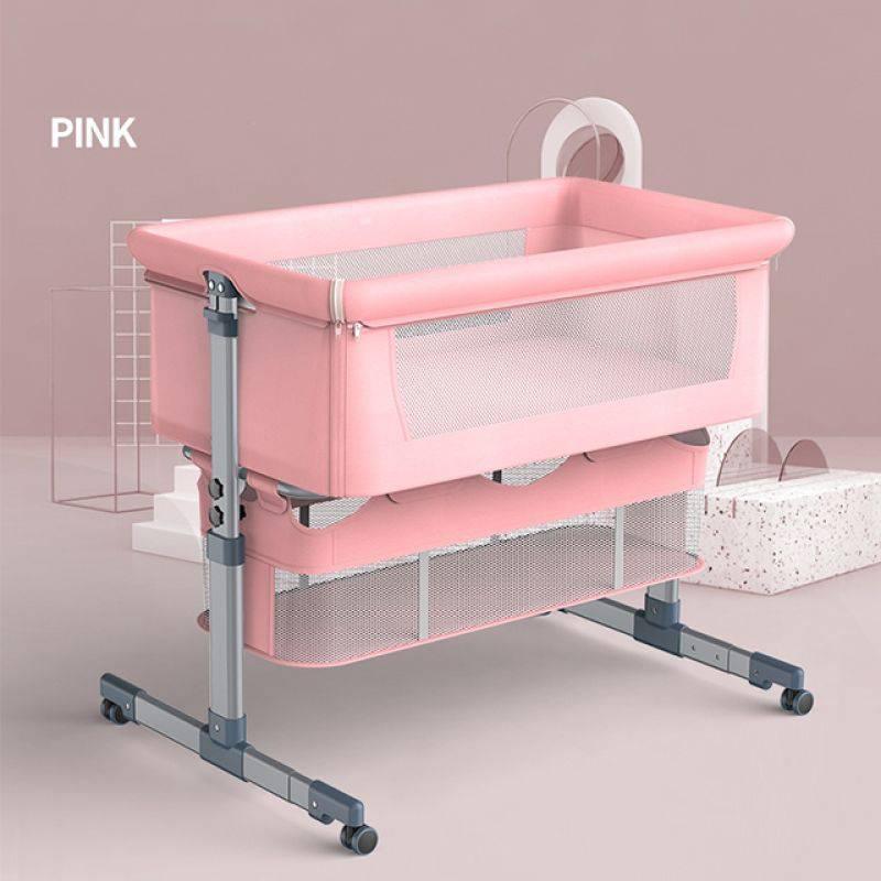 Dreeba Linen Fabric Baby Crib - WBB-007 -