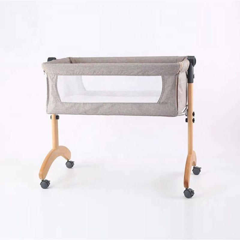 Dreeba Linen Fabric Baby Crib - WBB-602 -