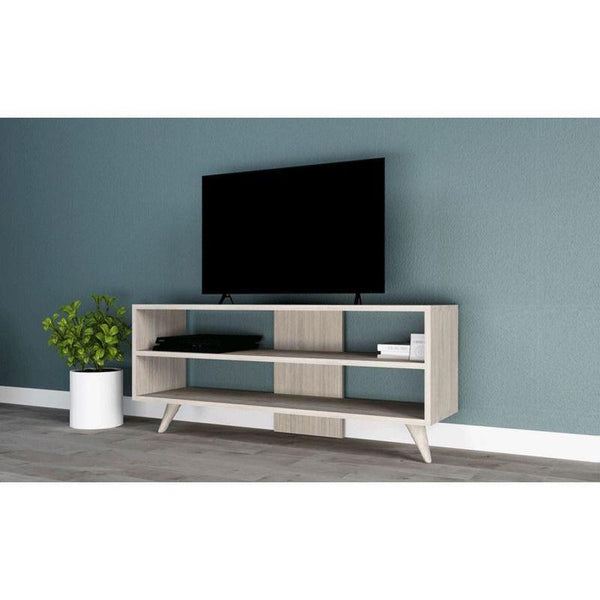 Beige TV Unit With Timeless Elegance for Your Entertainment Space by Alhome - 110113186 - ALHOME