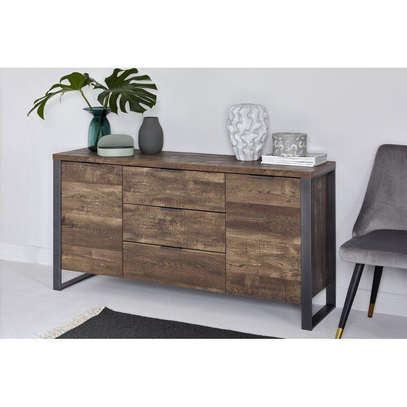 Contemporary Wood Buffet Table By Alhome - 110110551 - ALHOME