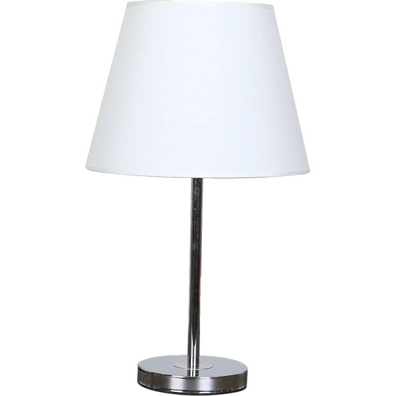 Table Lamp - Metal - Silver - By Alhome - ALHOME