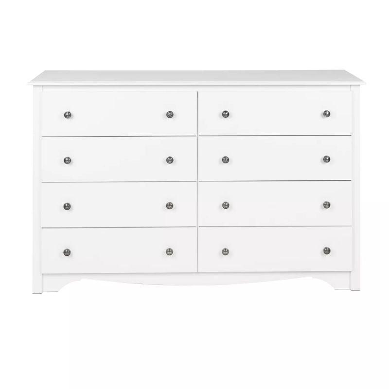 Modern White MDF Unit Drawers by Alhome - ALHOME