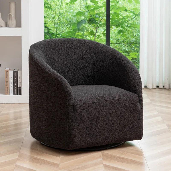 Black Linen Chair By Alhome - ALHOME